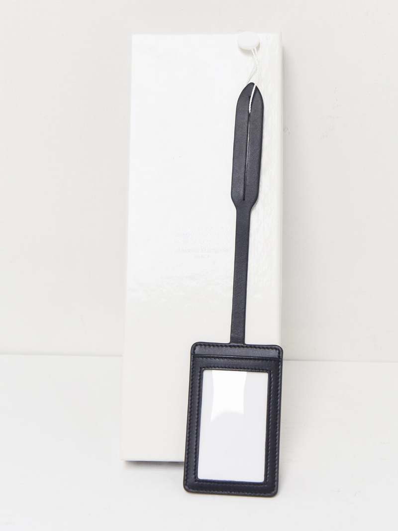 ◆Maison Margiela◆4 ステッチブラック ラゲッジタグ ◇Maison Margiela◇4 ステッチブラック ラゲッジタグ