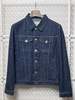 Brunello Cucinelli Classic Collar Denim Jacket - Blue - Thumbnail 1