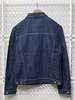 Brunello Cucinelli Classic Collar Denim Jacket - Blue - Thumbnail 2