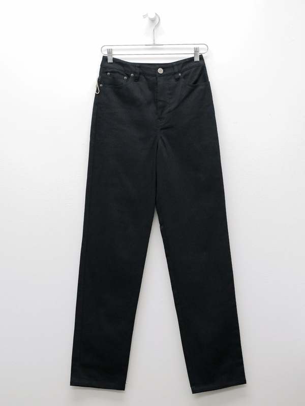 ROTATE Birger Christensen Crystal-Embellished Straight-Leg Pants - Black