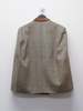 Maison Margiela Houndstooth Cape Jacket - Brown Camel Check - Thumbnail 2