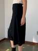 Vintage Yojhi Y's Asymmetrical Skirt Pants - Black - Thumbnail 8