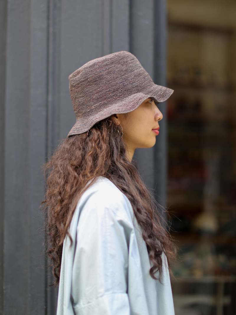Sophie Digard Handmade Straw Hat - Smoke | Garmentory