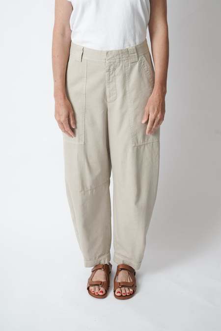 Closed Rhannon Barrel Leg Pant - Soft Beige | Garmentory