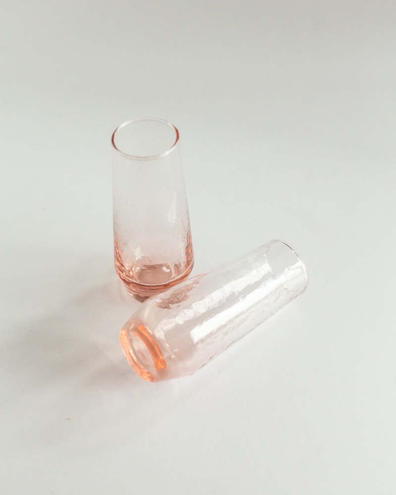 Creative Women Stemless Champagne Flutes - Blush Creative Women Stemless Champagne Flutes - Blush