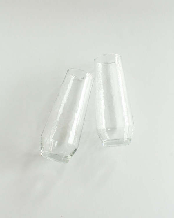 Creative Women Stemless Champagne Flutes - Blush Creative Women Stemless Champagne Flutes - Blush