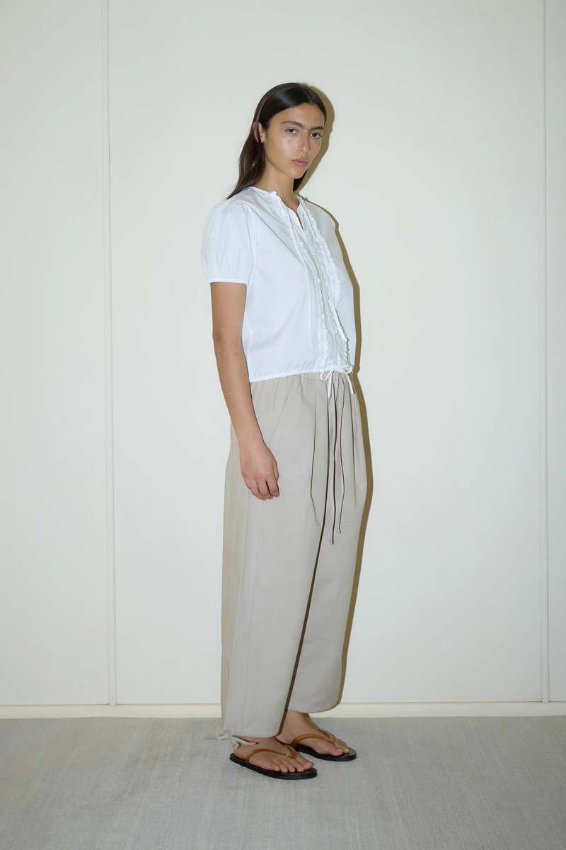 Deiji Studios Drawcord Wide Leg Pant Deiji Studios Drawcord Wide Leg Pant