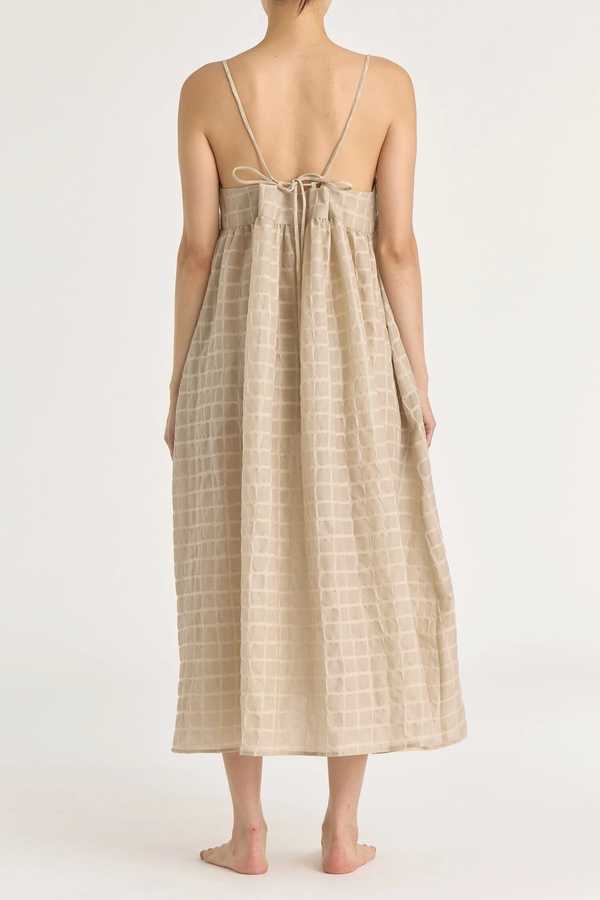 brown ripple dress Brown Ruched Mesh Slip Maxi Dress & Reviews - Brown - Dresses