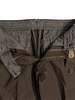 Fresh Nervi Pleated Chino Pants - Dark Brown - Thumbnail 3