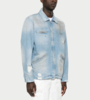 MM6 Maison Margiela Distressed Zip-Up Denim Jacket - Thumbnail 6
