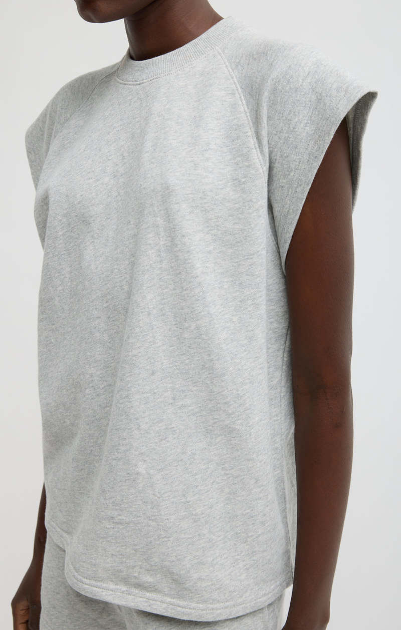 Tibi Sweatshirting Easy Top