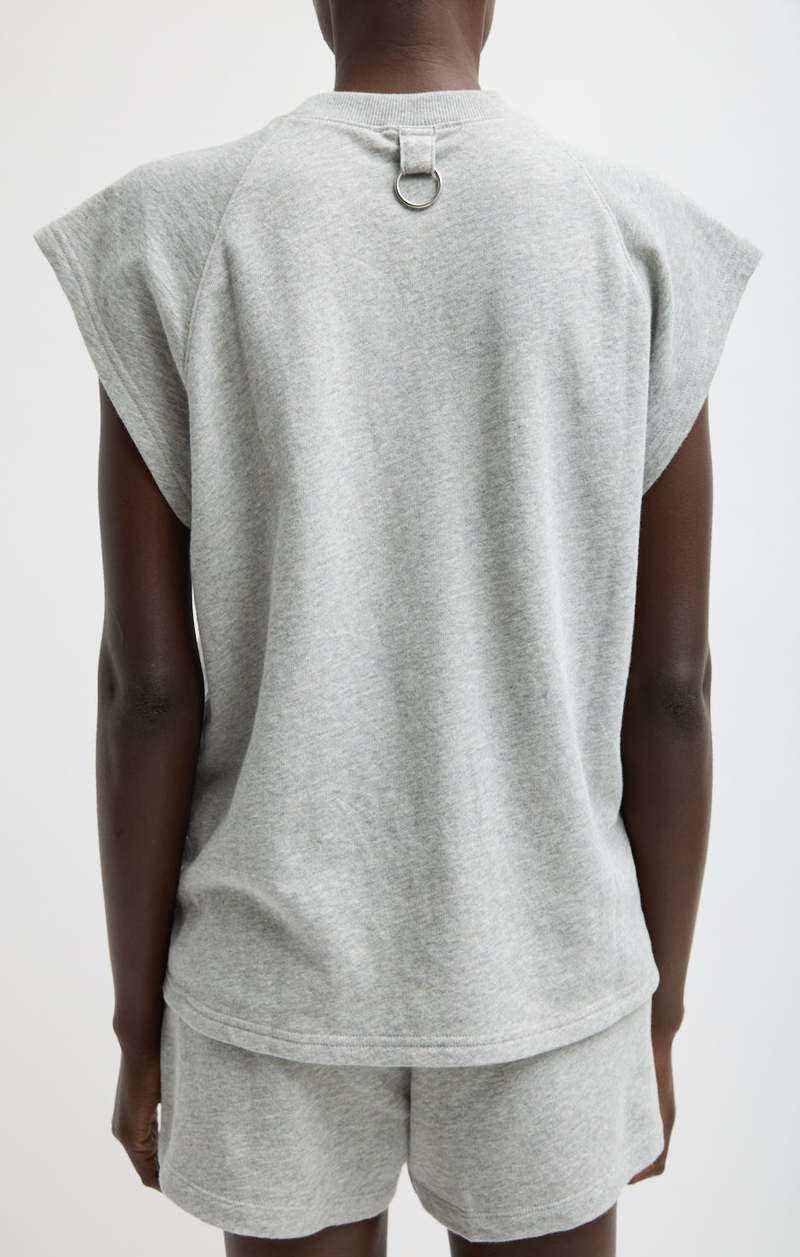 Tibi Sweatshirting Easy Top