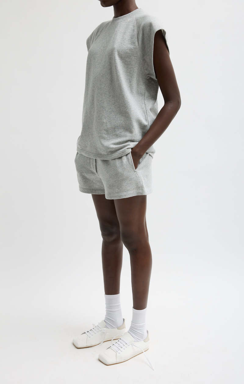 Tibi Sweatshirting Easy Top