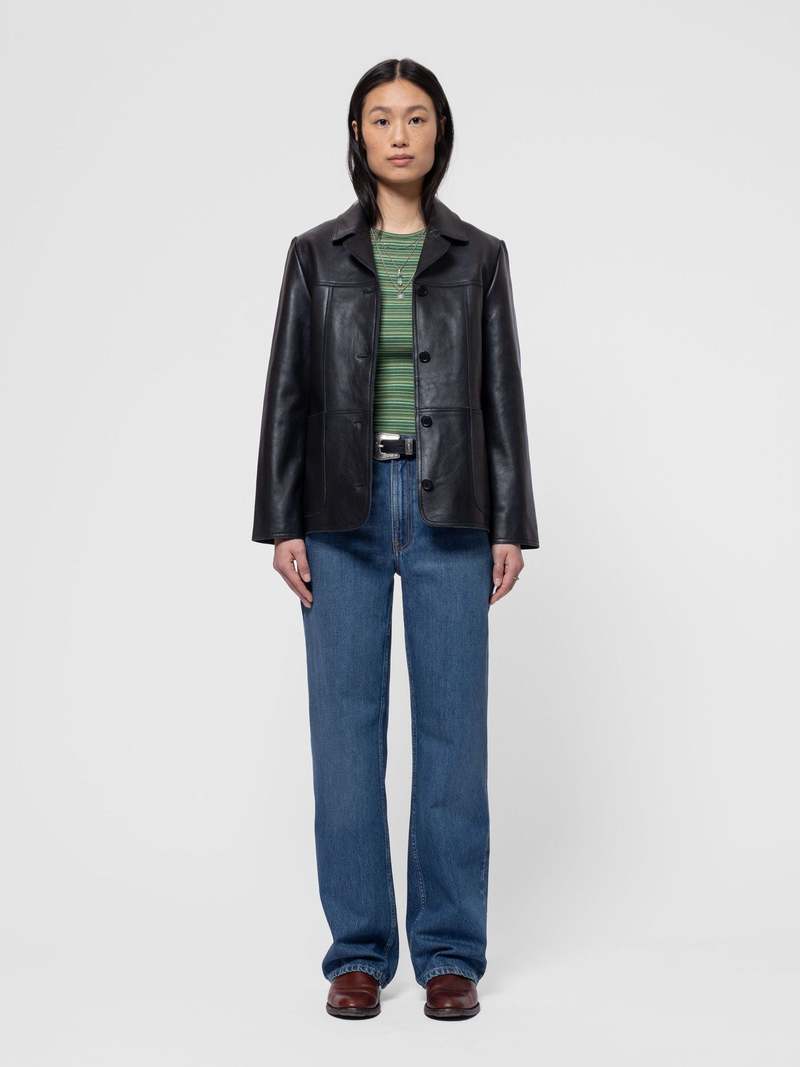 Nudie Jeans Saga Leather Blazer Nudie Jeans Saga Leather Blazer