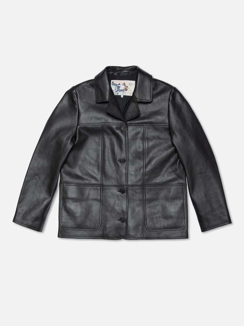 Nudie Jeans Saga Leather Blazer Nudie Jeans Saga Leather Blazer