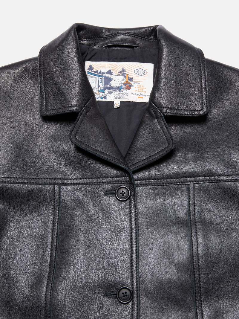 Nudie Jeans Saga Leather Blazer Nudie Jeans Saga Leather Blazer