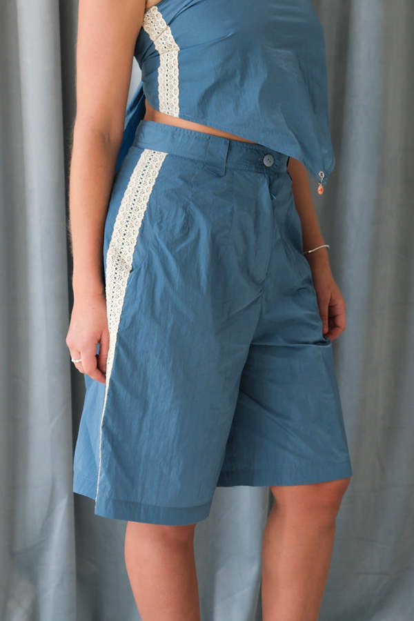 KkCo Scoria Track Short - Lake