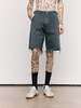 Maison Margiela Grey Stud Denim Shorts - Thumbnail 2