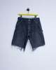 Maison Margiela Grey Stud Denim Shorts - Thumbnail 10