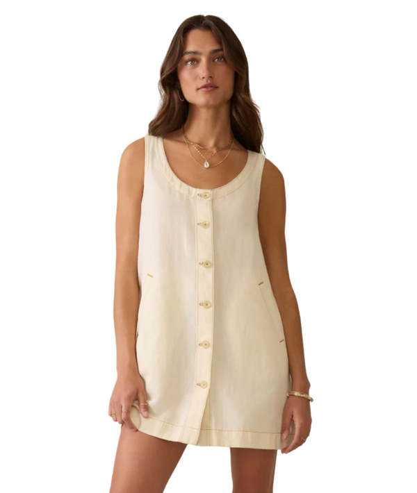 faherty denim dress Faherty | Isha Dress | Women's | Size: L main image 1
