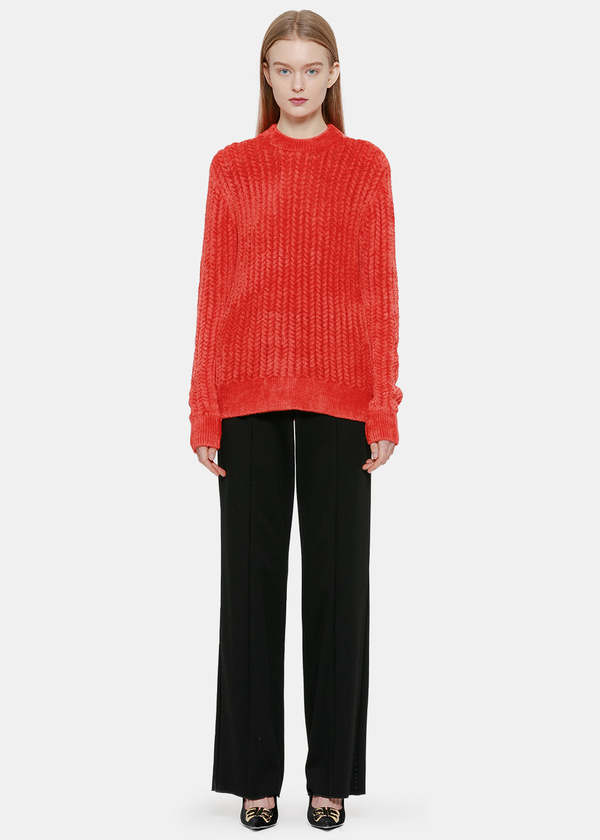 IDISM Knit Sweater - Red