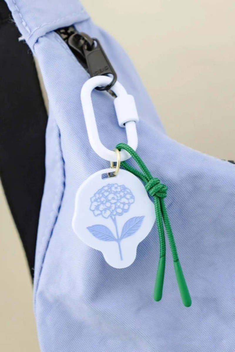 Freshwater Goods Hydrangea Bag Charm Freshwater Goods Hydrangea Bag Charm
