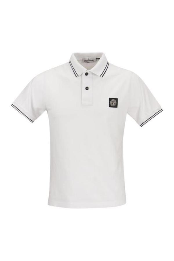 Stone Island 2SC18 Polo Shirt - White