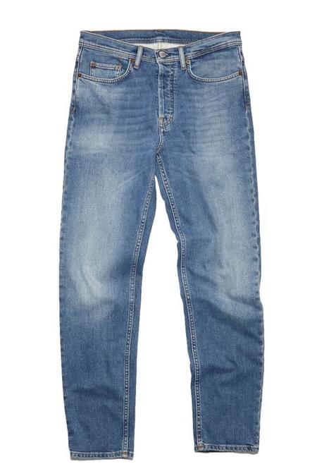 Acne Studios Fade Effect Mid-rise Skinny Jeans - Used Black