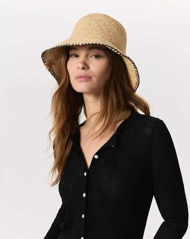 Rag & Bone Jade Wipstitch Rollable Hat | Garmentory display picture 2