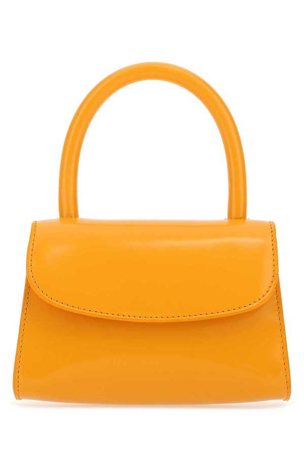 BY FAR Mini Leather Handbag - Sunflower