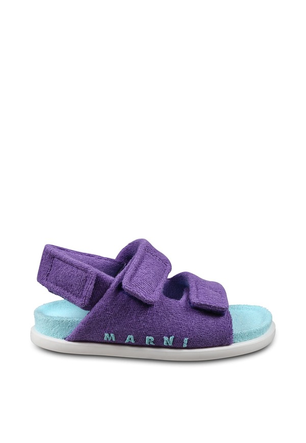 MARNI マルニ / ストラップ スニーカー 8 パープル パープル Marni Sandals - Violet | Garmentory