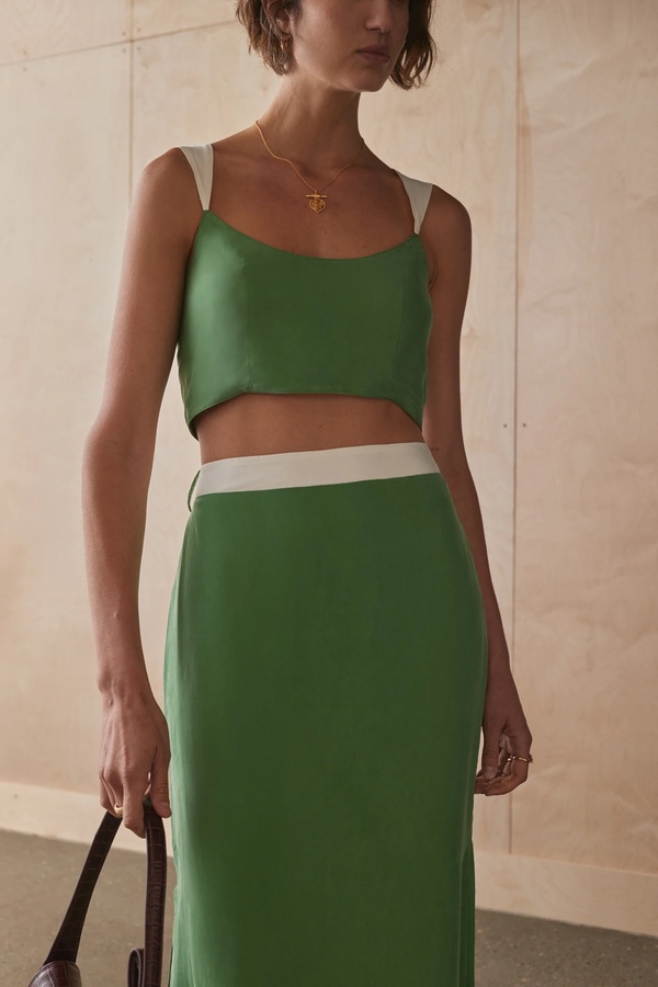 Sancia Matilda Top - Matcha