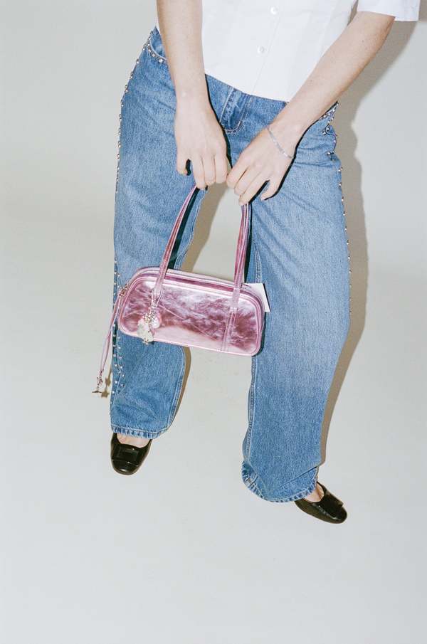 Sandy Liang Twin Bag - Metallic Pink | Garmentory