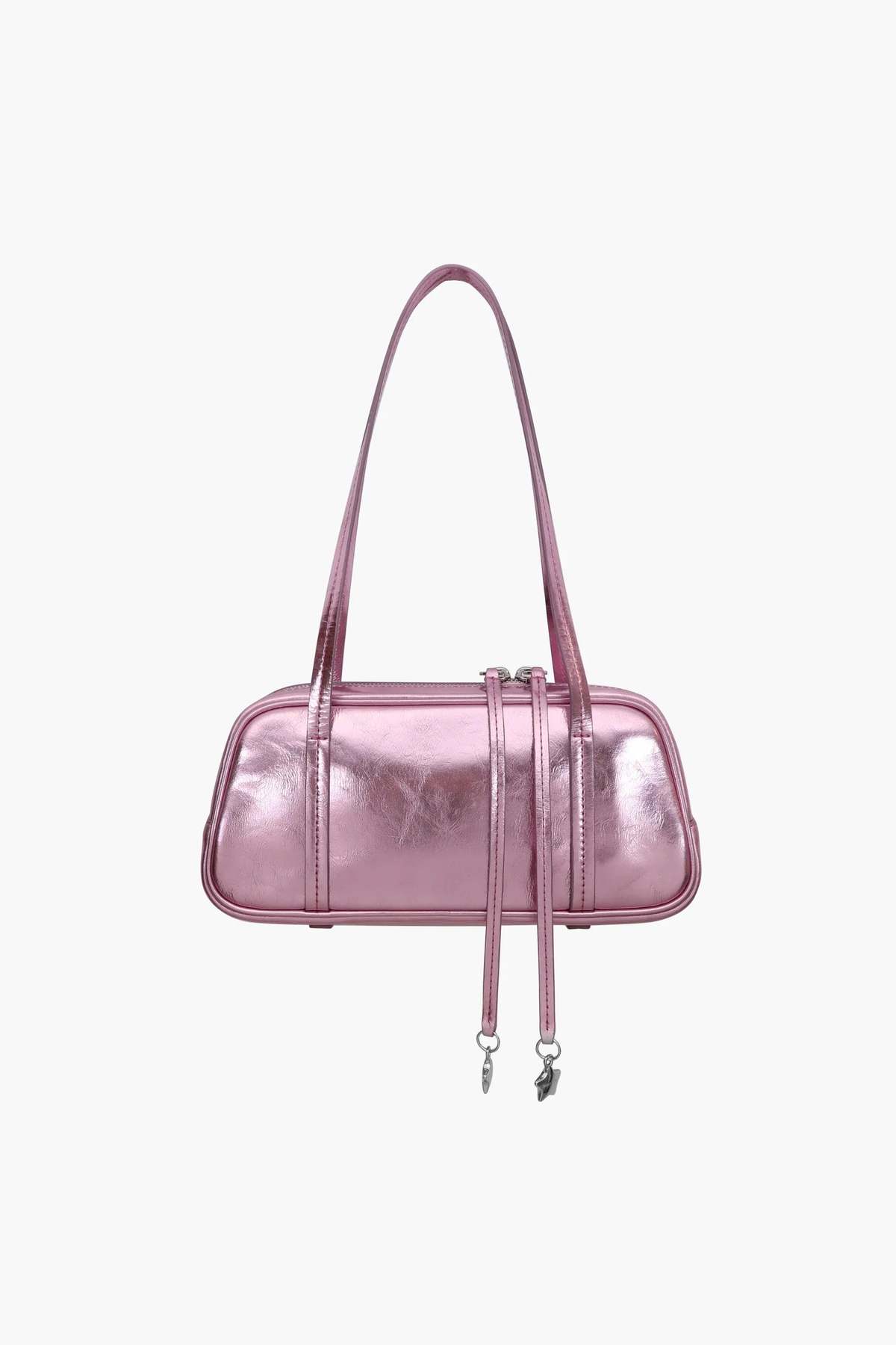 Sandy Liang Twin Bag - Metallic Pink | Garmentory Sandy Liang Twin Bag - Metallic Pink | Garmentory