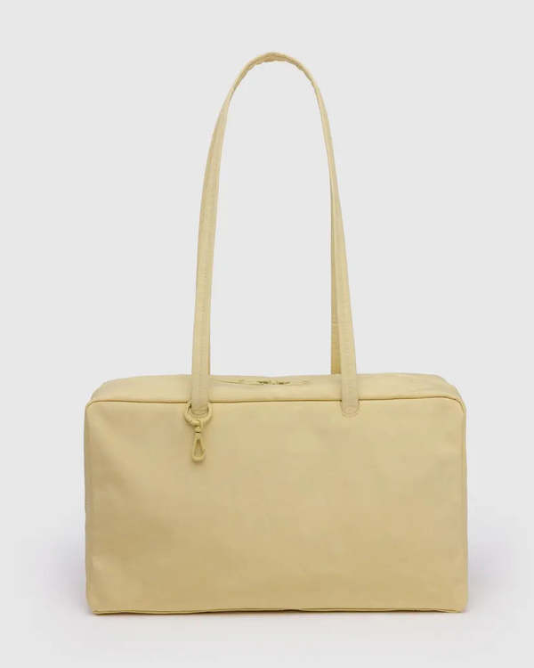 BAGGU Butter Medium Nylon Bowler Bag | Garmentory