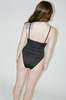 Baserange Heart Swimsuit - Black - Thumbnail 2
