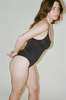 Baserange Heart Swimsuit - Black - Thumbnail 3