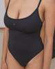 Baserange Heart Swimsuit - Black - Thumbnail 9