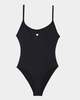 Baserange Heart Swimsuit - Black - Thumbnail 11