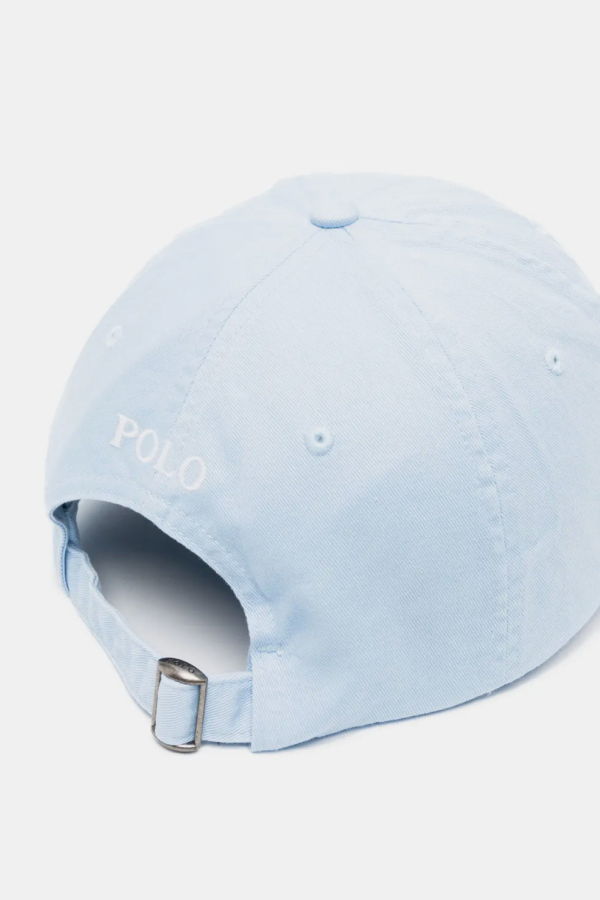 Polo Ralph Lauren Polo Pony-Embroidered Cap - Office Blue