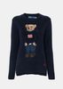 Polo Ralph Lauren Polo Bear Sweater - Navy Multi - Thumbnail 1