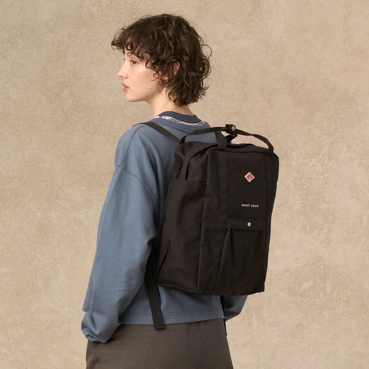 Danton Saint Louis Backpack - Black | Garmentory
