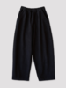 Micaela Greg Faded Black Barrel Pant - Thumbnail 3