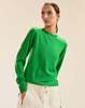 Cynthia Rowley Elea Sweater - Grass Green - Thumbnail 1