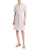 VINCE Cuffed-Sleeve Belted Shirt Dress - Thumbnail 1