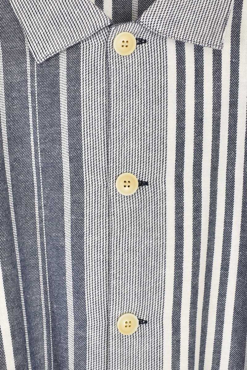 ICHI ANTIQUITES India Random Stripe Jacket - Navy