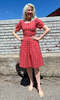 Birds of North America Winter Chippy Dress - Red Patches - Thumbnail 5