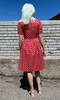 Birds of North America Winter Chippy Dress - Red Patches - Thumbnail 9