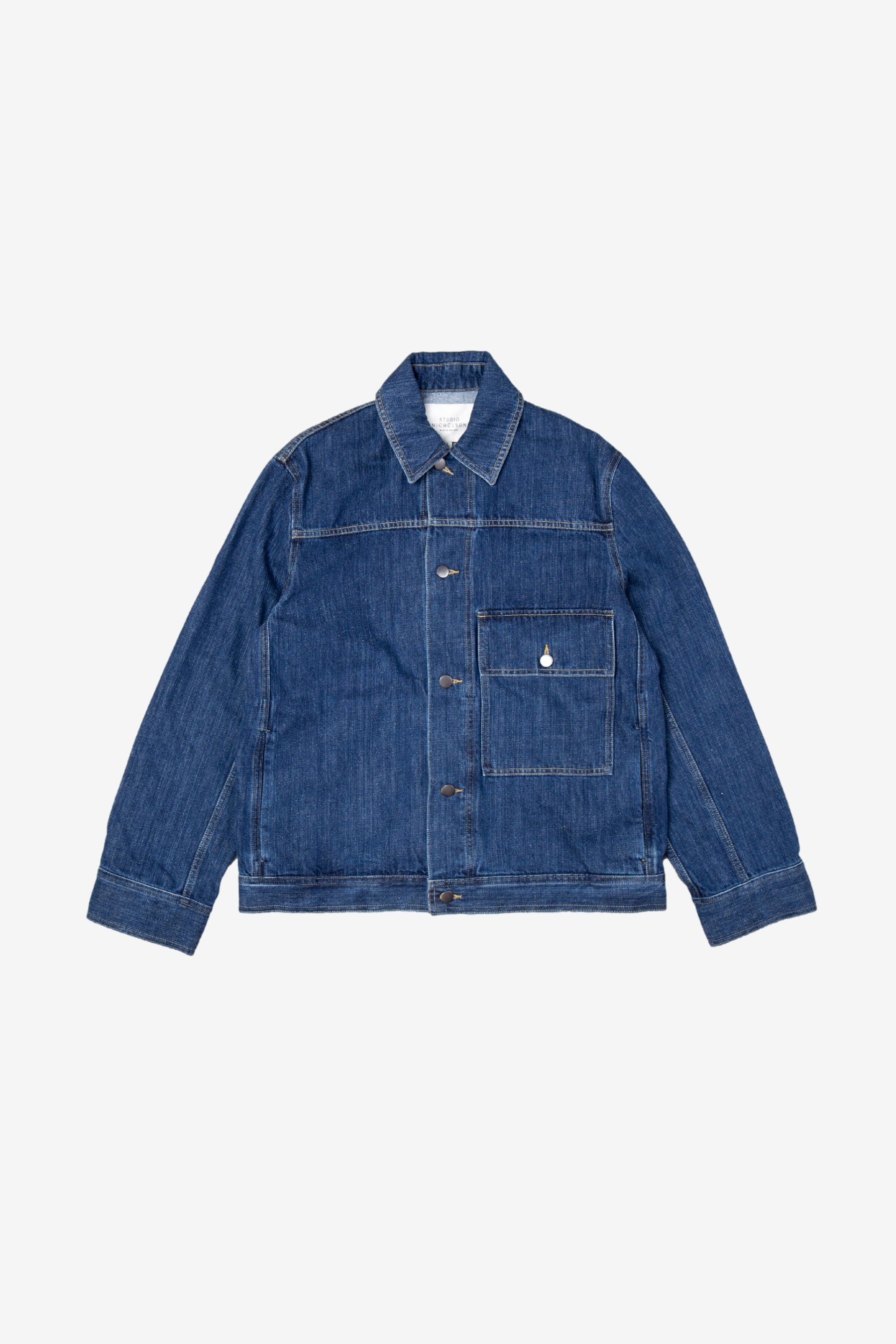 STUDIO NICHOLSON LAZAR DENIM JACKET