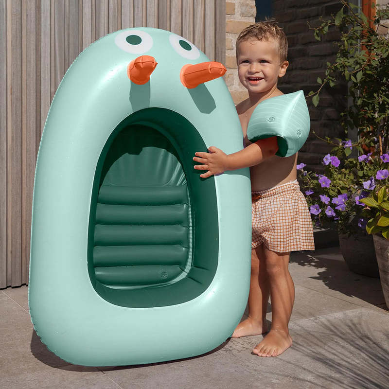Quut Inflatable Boat - Garden Green